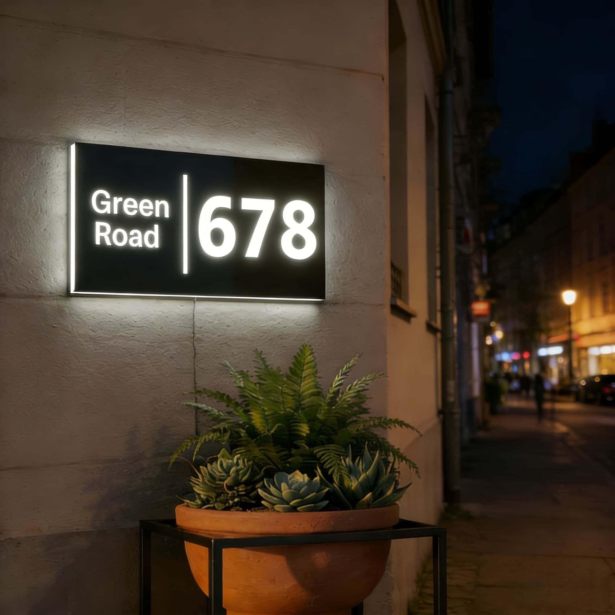 Smart Garden Restaurant - Custom Modern Simple LED Smart HD
