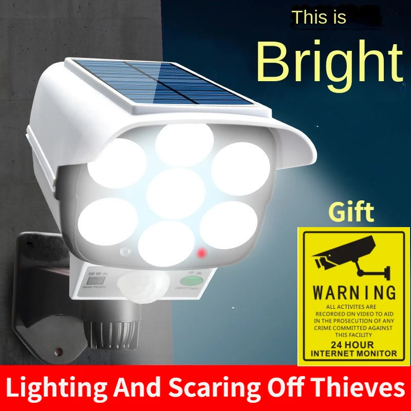 Smart Garden Solar Lights - Outdoor Solar Light Motion Sensor Security