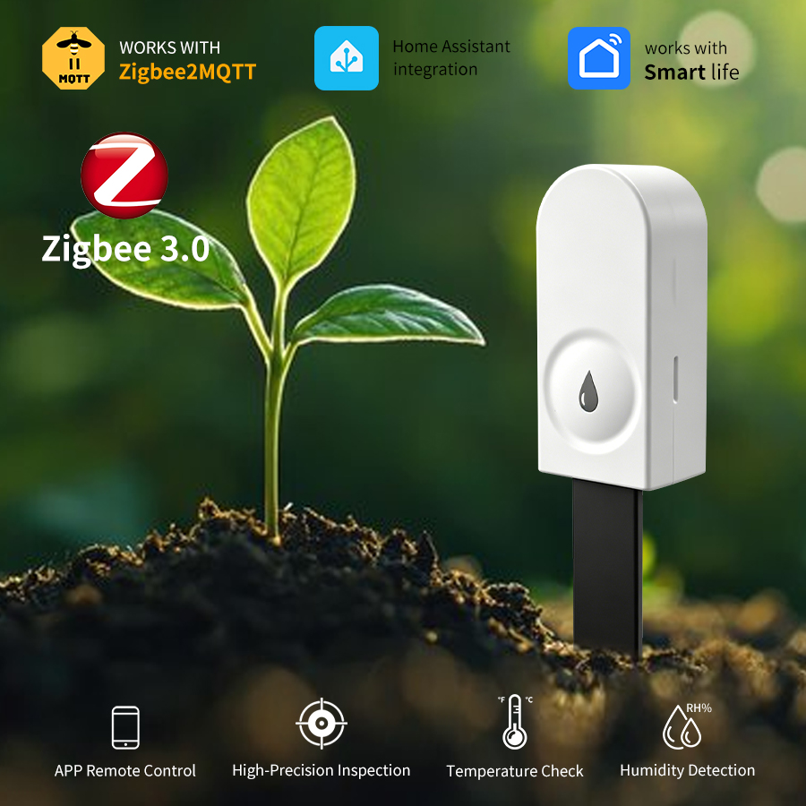 Smart Garden Home Assistant - Smart Zigbee 3.0 Soil Tester Humidity