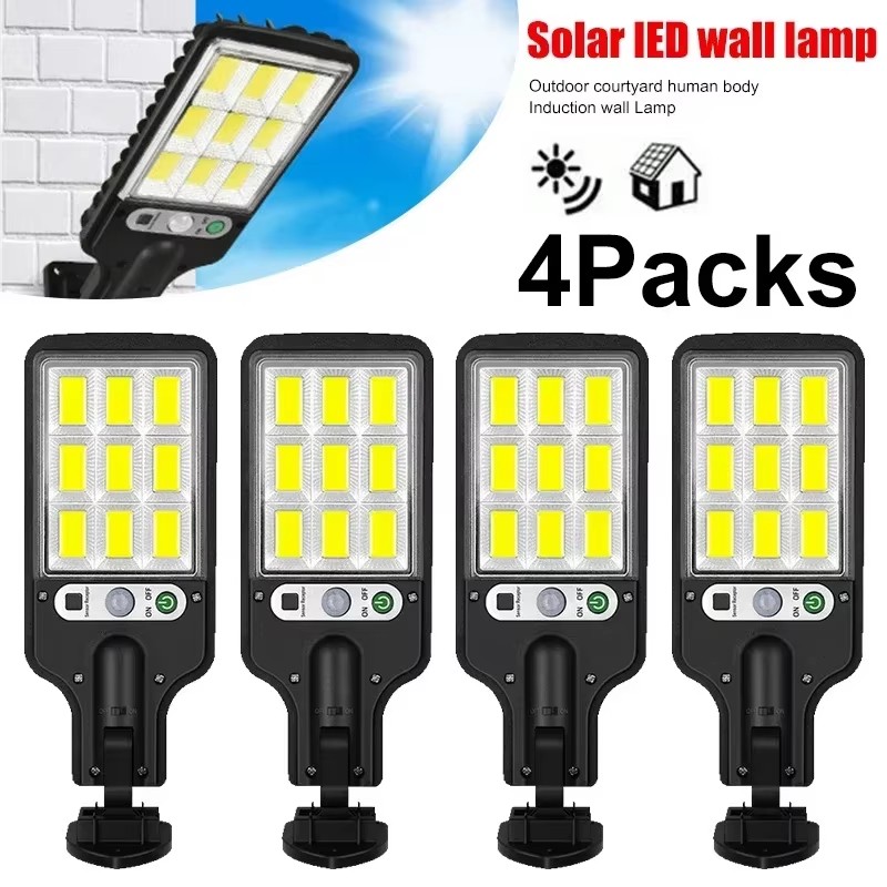 Smart Garden Solar Lights - Solar Street Lights Outdoor 108COB LED