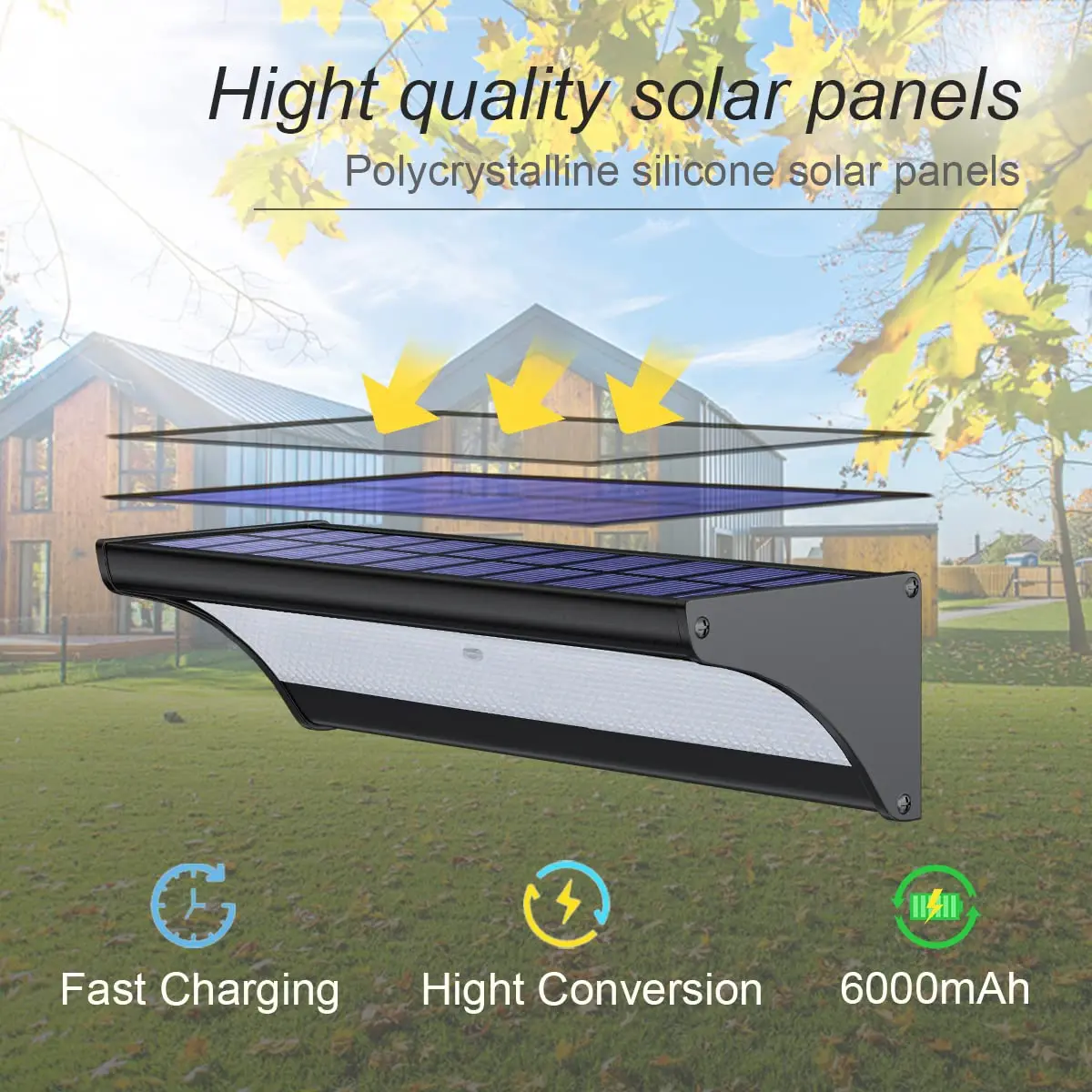 60/48Led Outdoor Solar Wall Li - Smart Garden Solar Lights 评论和价格