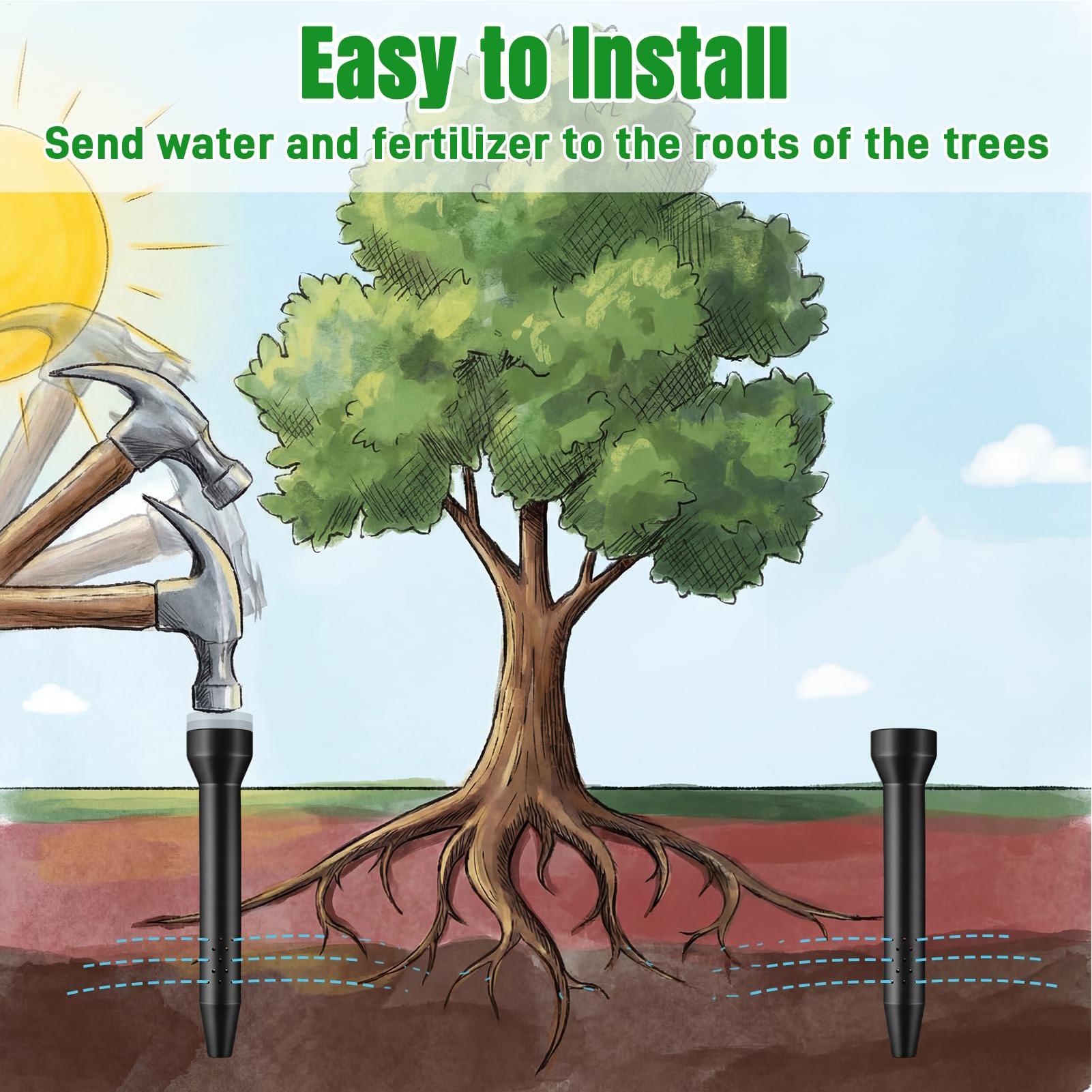 Garden Watering Spikes 3 Pack  - Smart Garden Sprinkler System 评论和价格