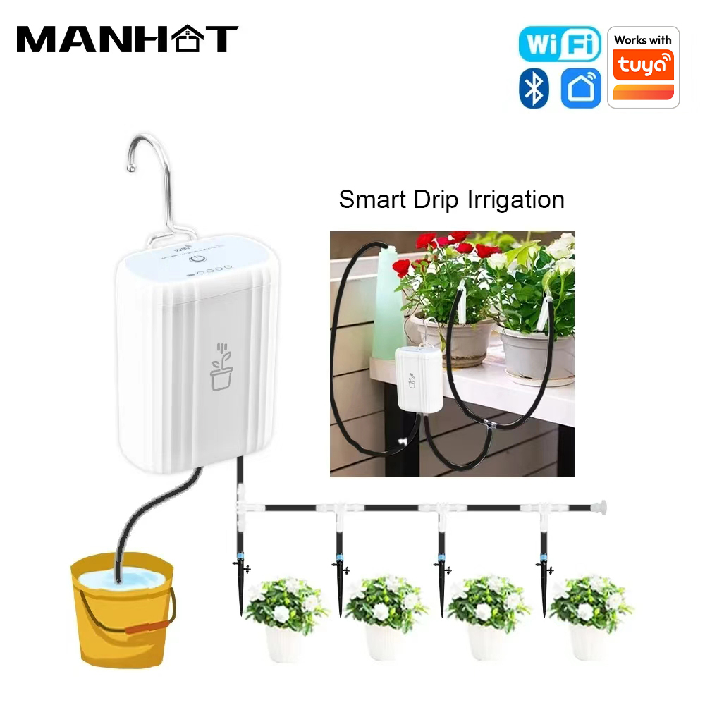MANHOT WiFi Smart Watering Pum - Smart Garden Home Assistant 评论和价格