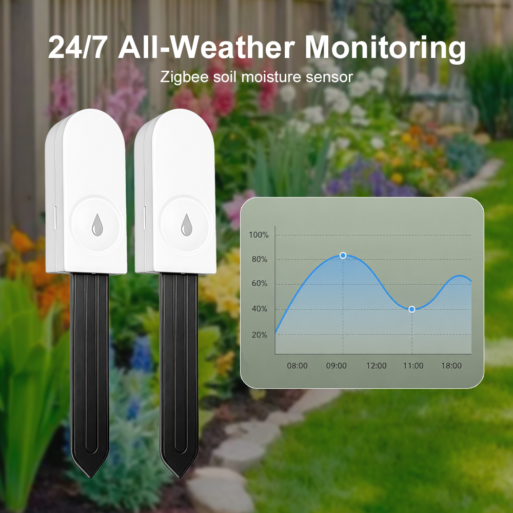 Zigbee 3.0 Soil Moisture Senso - Smart Garden Water 评论和价格