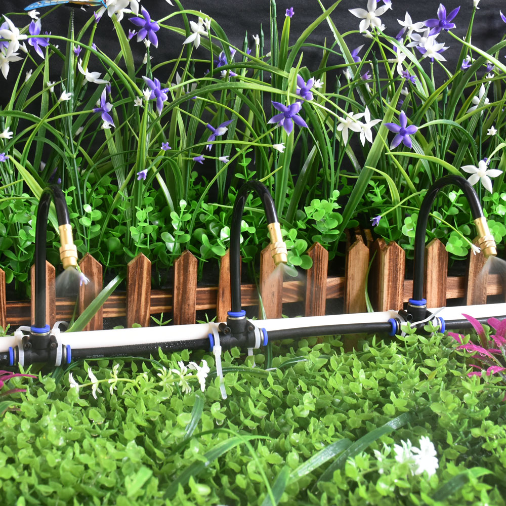 Outdoor Misting Cooling System - Smart Garden Sprinkler System 评论和价格