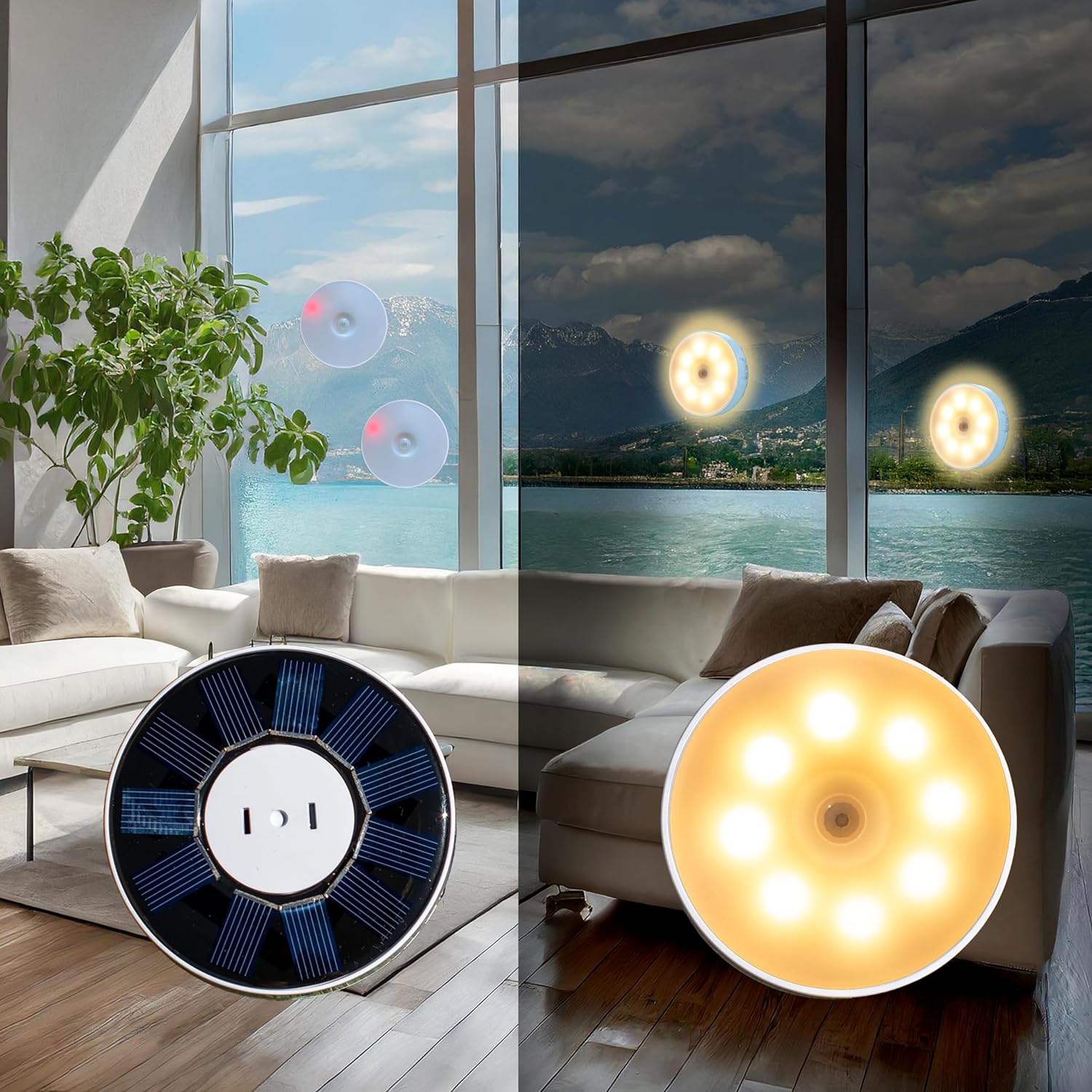 Motion Sensor Night Lamp Recha - Smart Garden Solar Lights 评论和价格