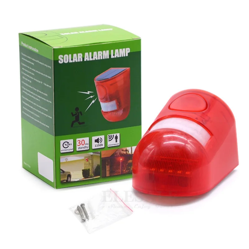 Waterproof Solar Powered Alarm - Smart Garden Solar Lights 评论和价格