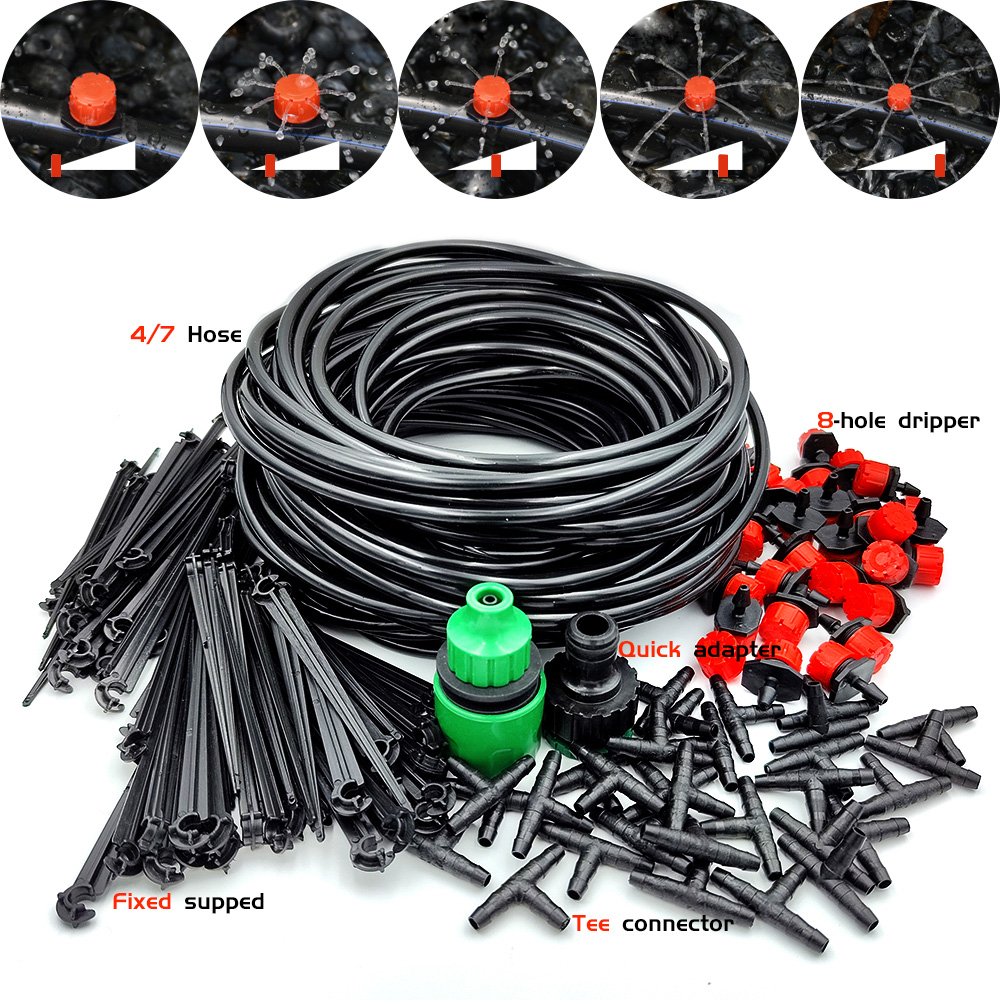 Greenhouse 15M-30M DIY Drip Ir - Smart Garden Sprinkler System 评论和价格