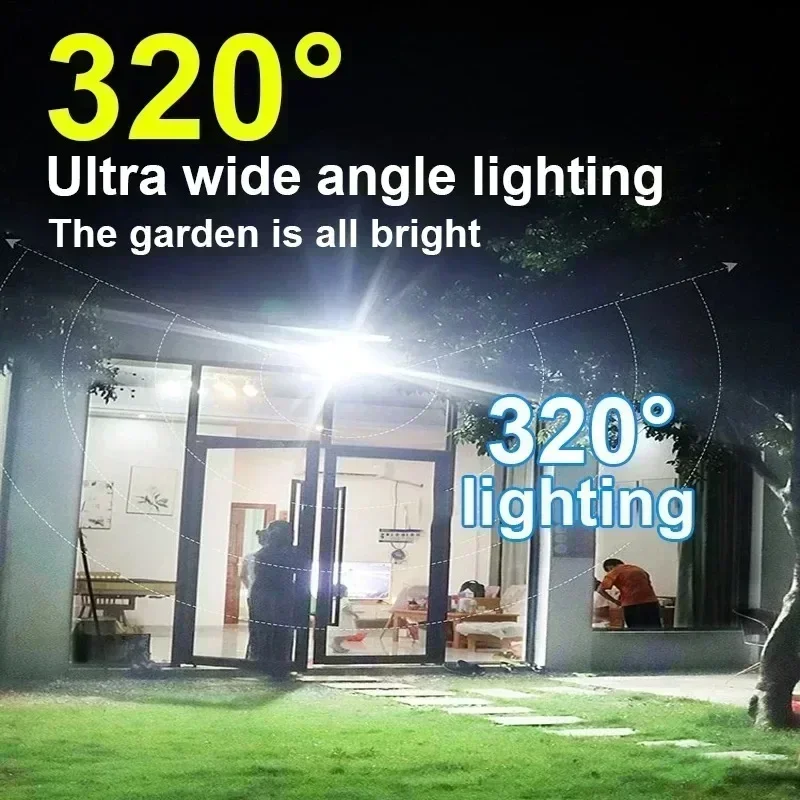 12000LM Powerful Solar Wall La - Smart Garden Solar Lights 评论和价格