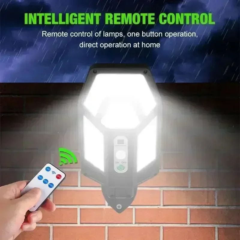 12000LM Powerful Solar Wall La - Smart Garden Solar Lights 评论和价格