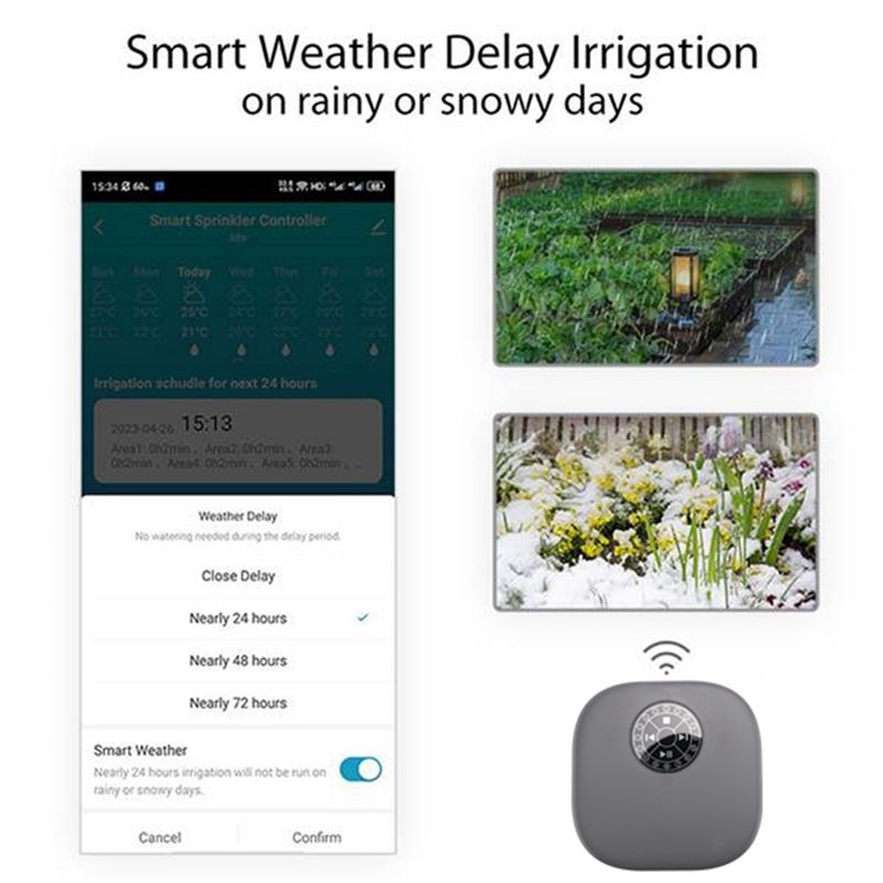 Tuya Wifi BT Smart Sprinkler C - Smart Garden Zone 评论和价格