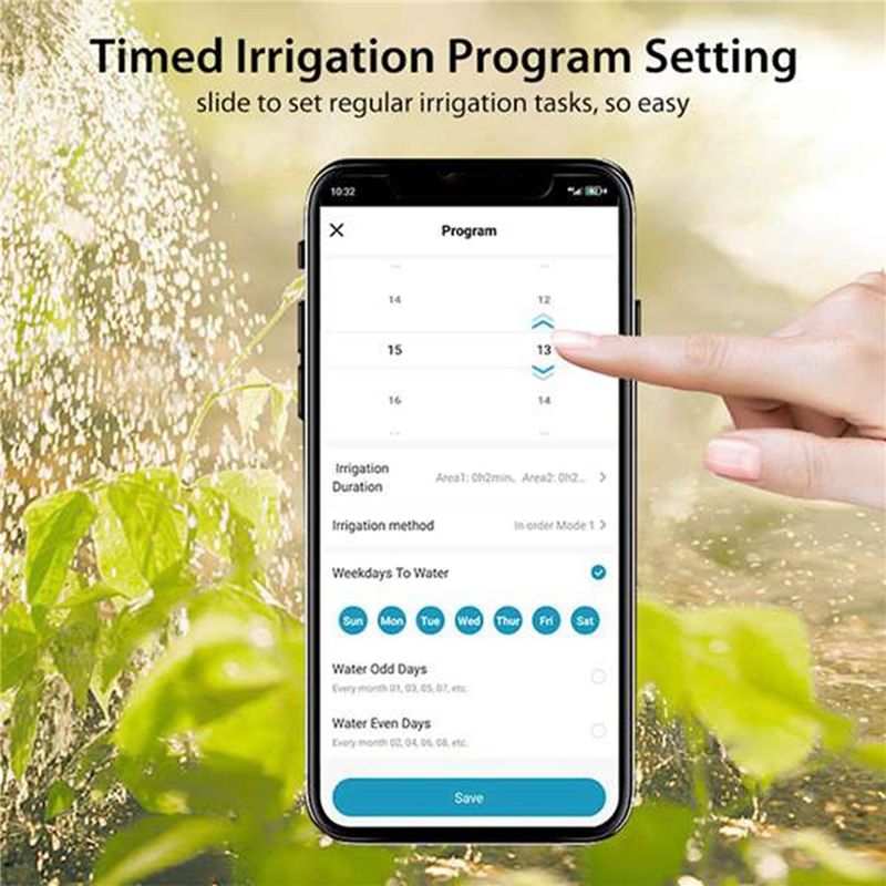 Tuya Wifi BT Smart Sprinkler C - Smart Garden Zone 评论和价格
