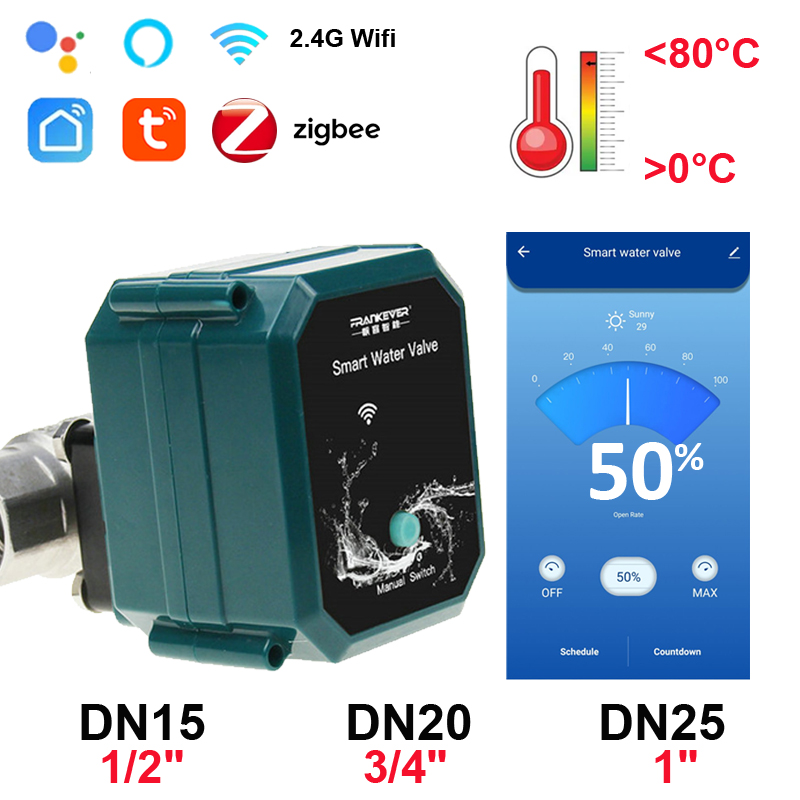 Tuya Wifi Water Valve Shut off - Smart Garden Home Assistant 评论和价格
