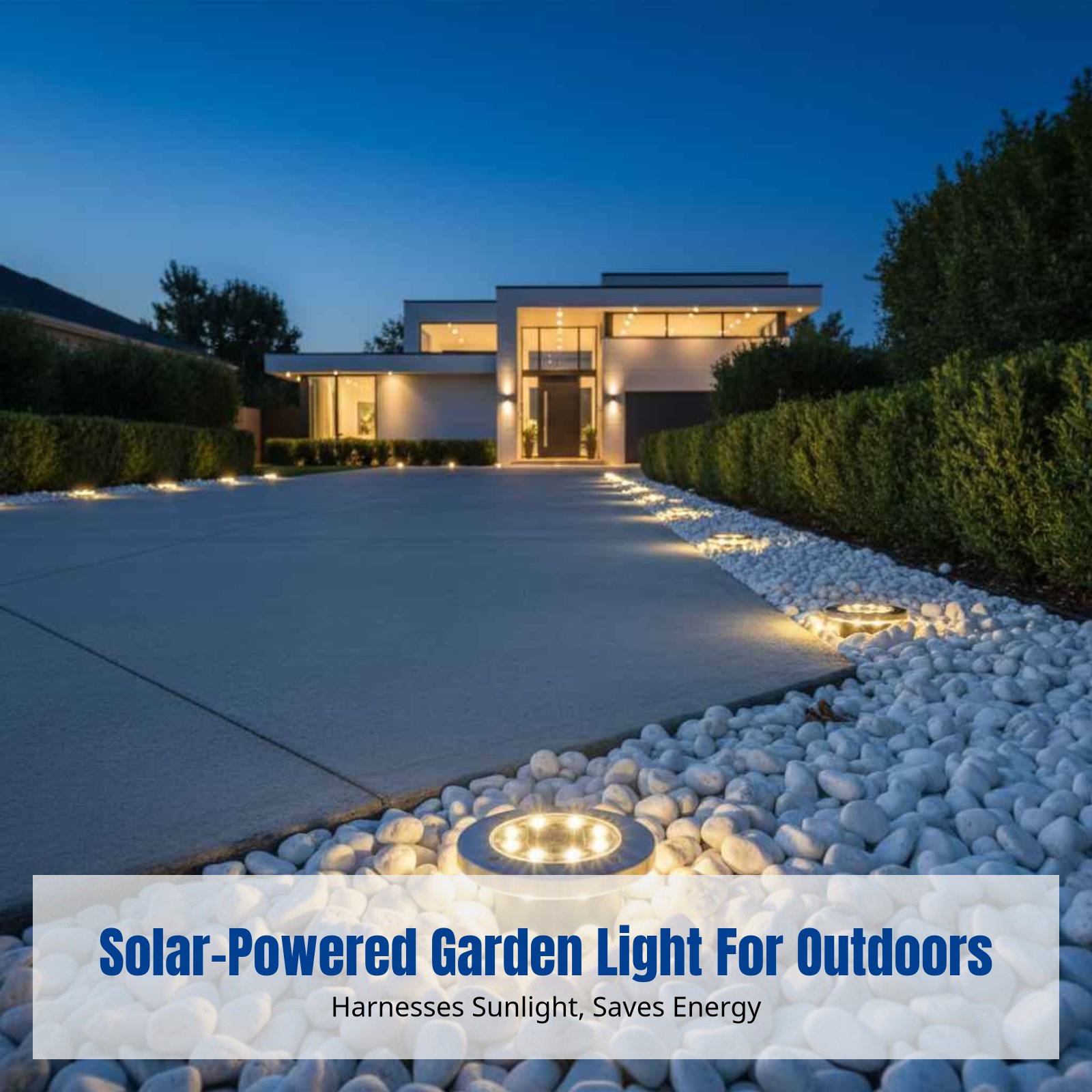 Solar Ground Light, LED Lawn L - Smart Garden Solar Lights 评论和价格
