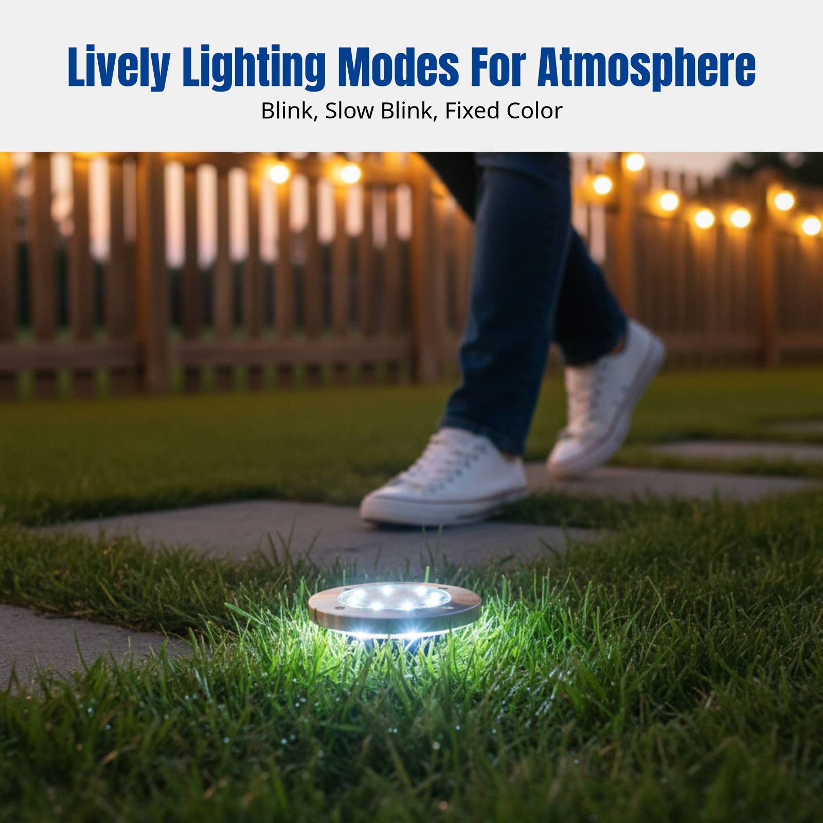 Solar Ground Light, LED Lawn L - Smart Garden Solar Lights 评论和价格