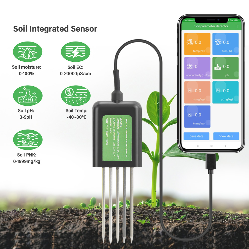 【Hot】YIERYI Soil pH Meter Mois - Smart Garden Nutrients 评论和价格