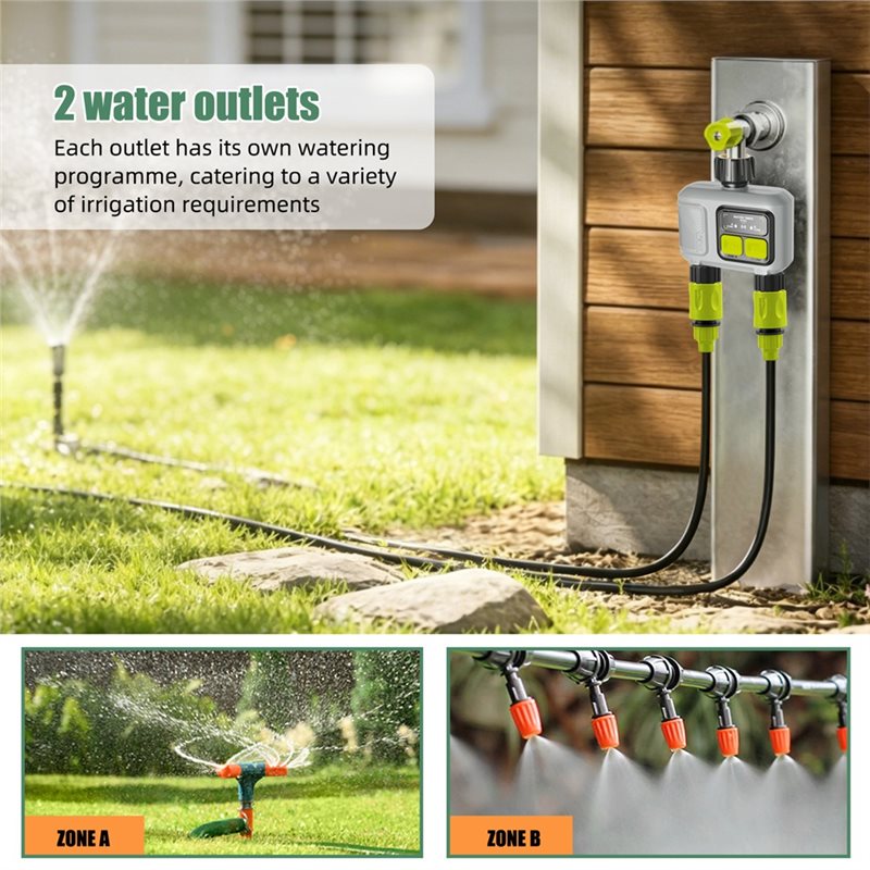 WORTHOWN-Wifi Smart Water Time - Smart Garden Zone 评论和价格