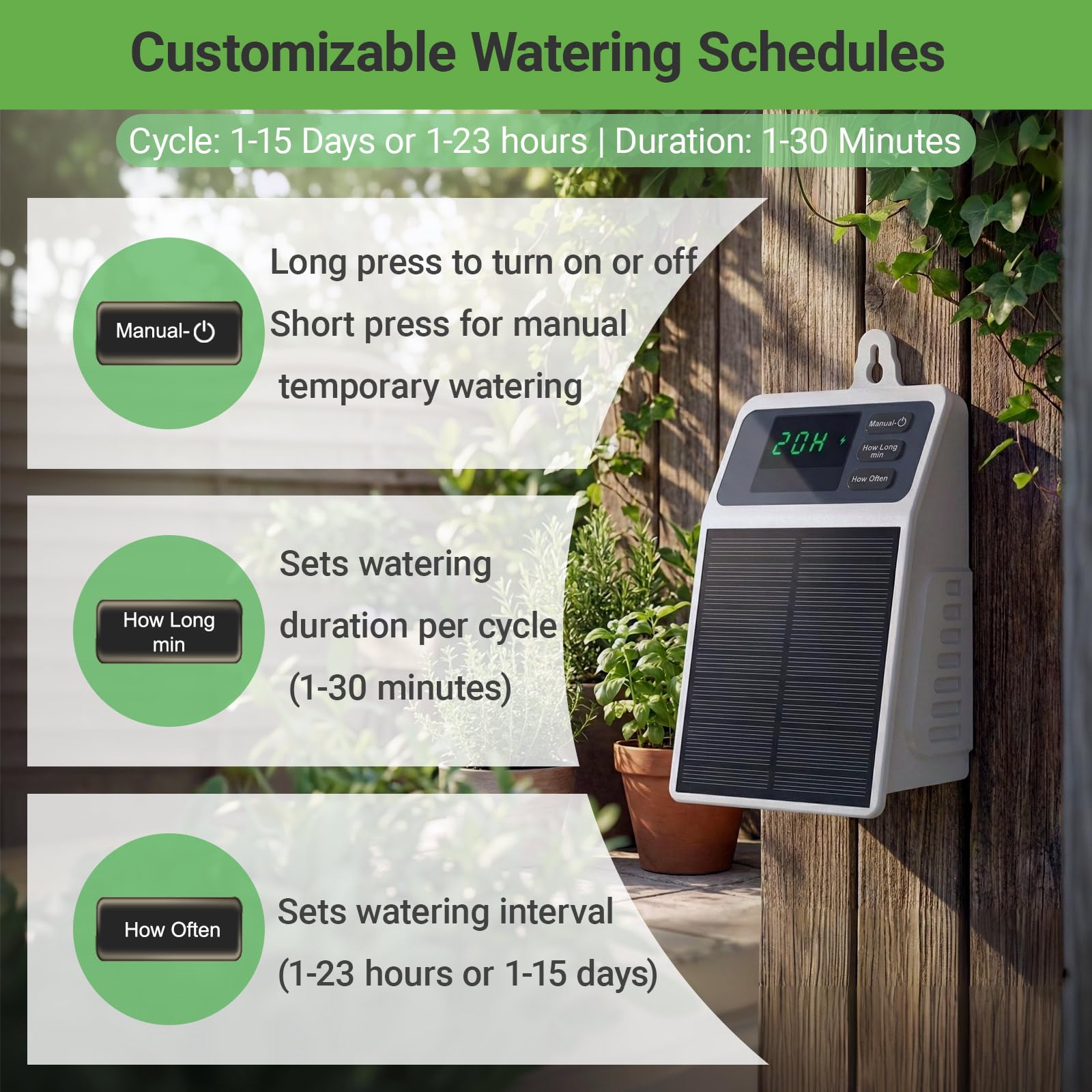 Upgraded Solar Drip Irrigation - Smart Garden Technology 评论和价格