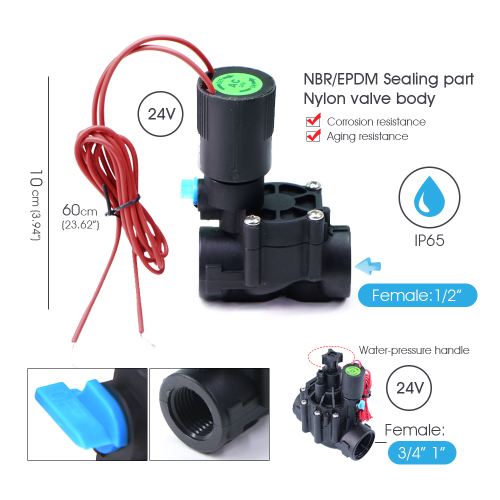Garden Water Solenoid Valve Co - Smart Garden Zone 评论和价格