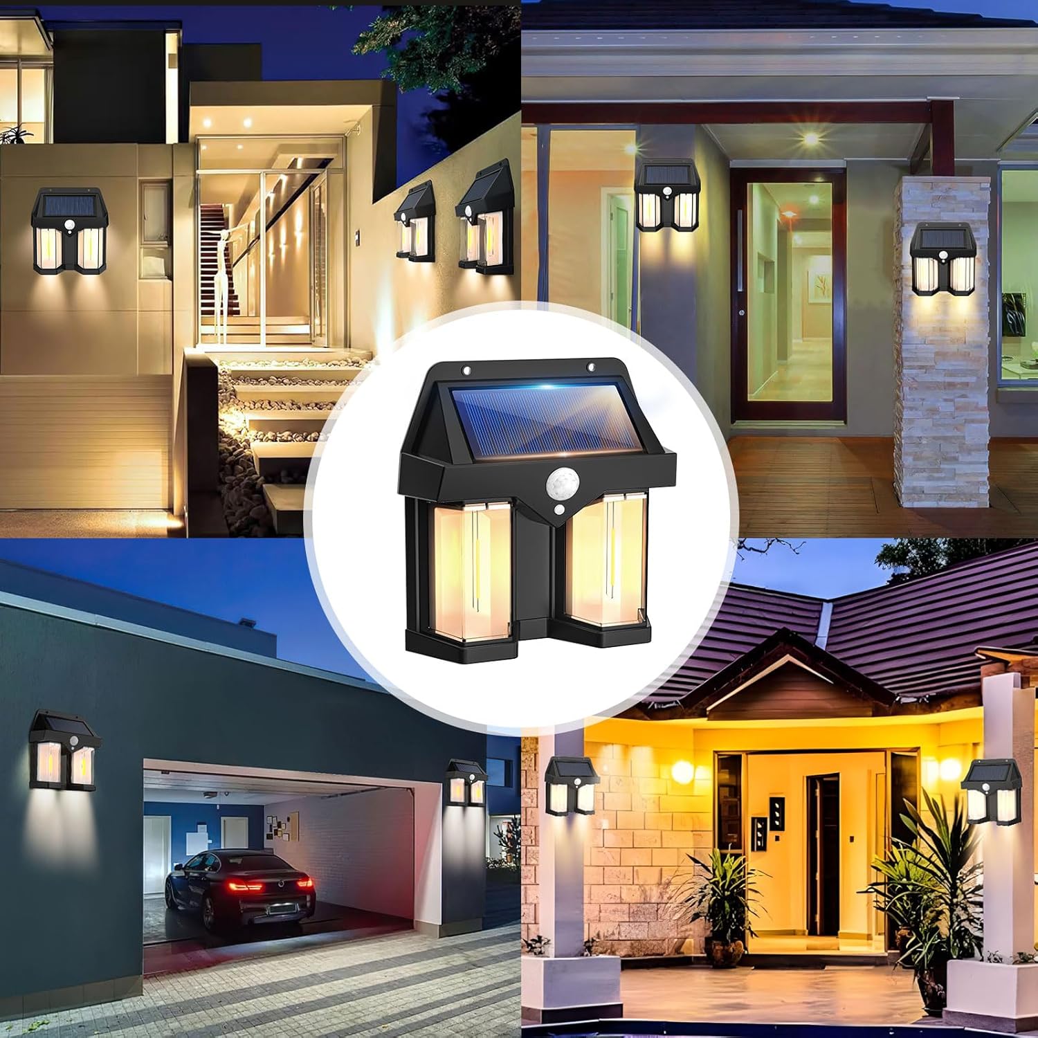 Solar Powered Wall Light Vinta - Smart Garden Solar Lights 评论和价格