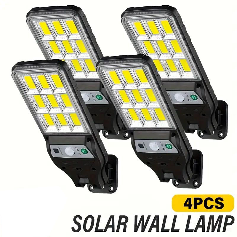 4PCS Solar Wall Light with Mot - Smart Garden Solar Lights 评论和价格