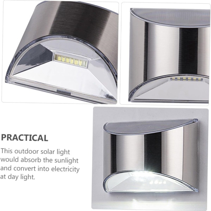 2Pcs Solar Garden Light Stainl - Smart Garden Solar Lights 评论和价格