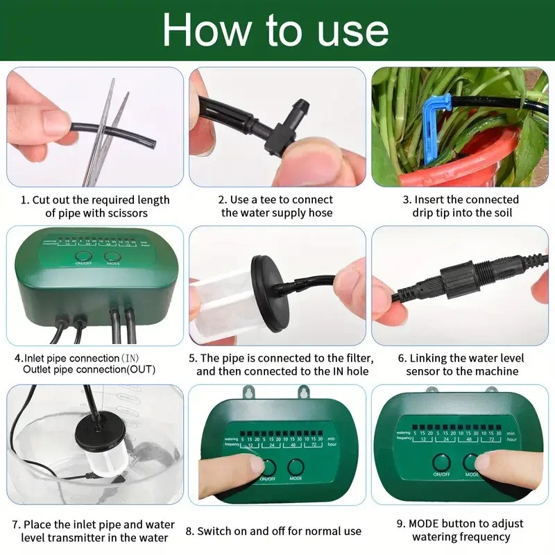 Solar Intelligent Irrigation K - Smart Garden Water 评论和价格