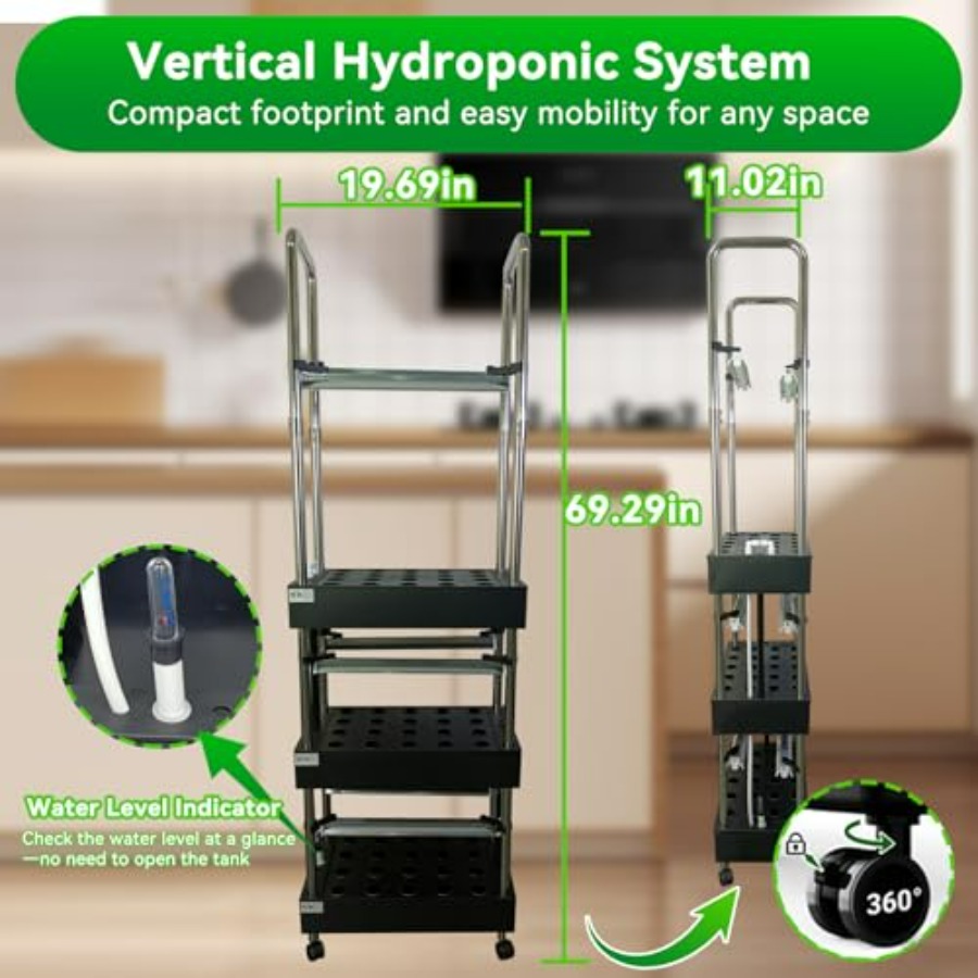 Indoor hydroponics growing sys - Smart Garden Water 评论和价格