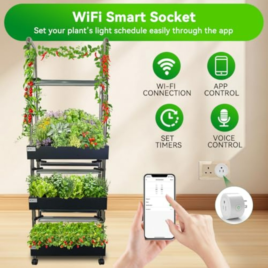 Indoor hydroponics growing sys - Smart Garden Water 评论和价格