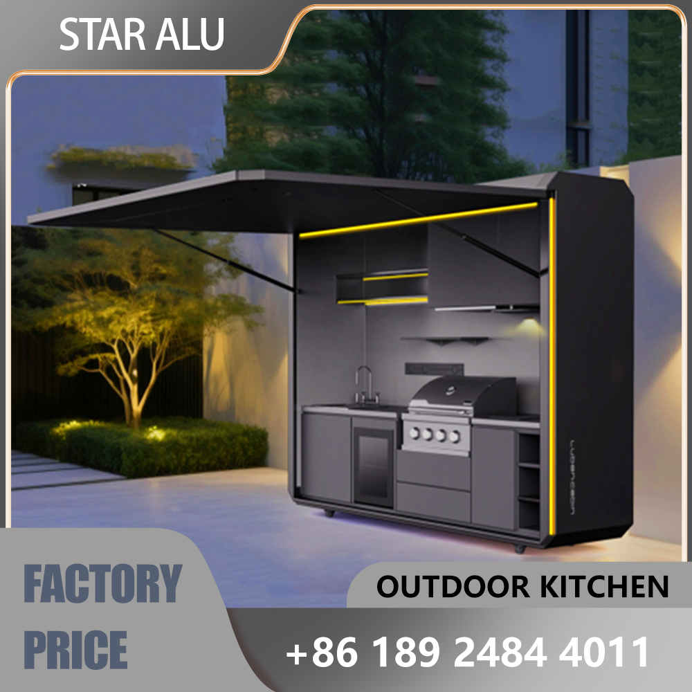 Outdoor folding kitchen integr - Smart Garden Mirrors 评论和价格