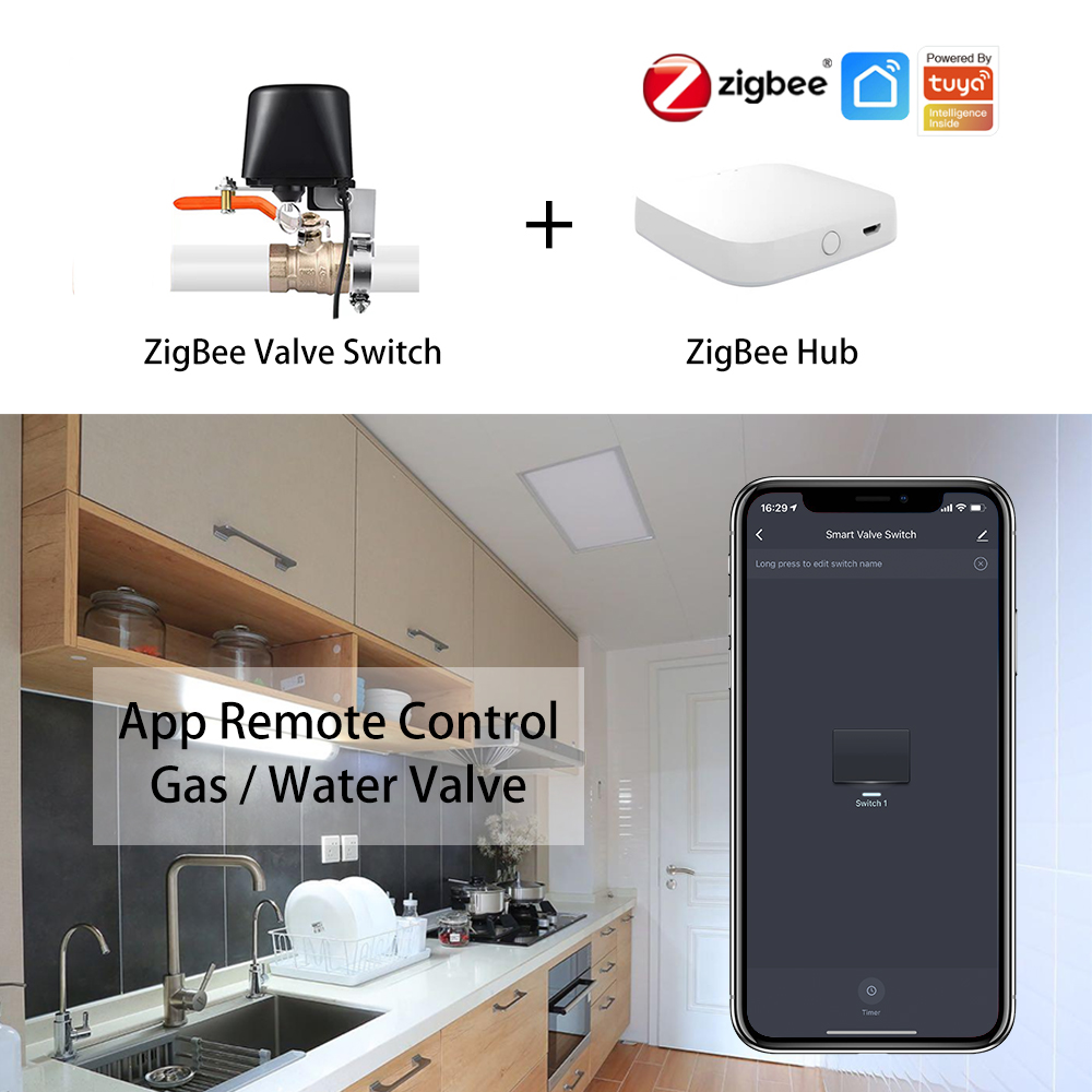 ZigBee Water/Gas Valve Remote  - Smart Garden Water 评论和价格