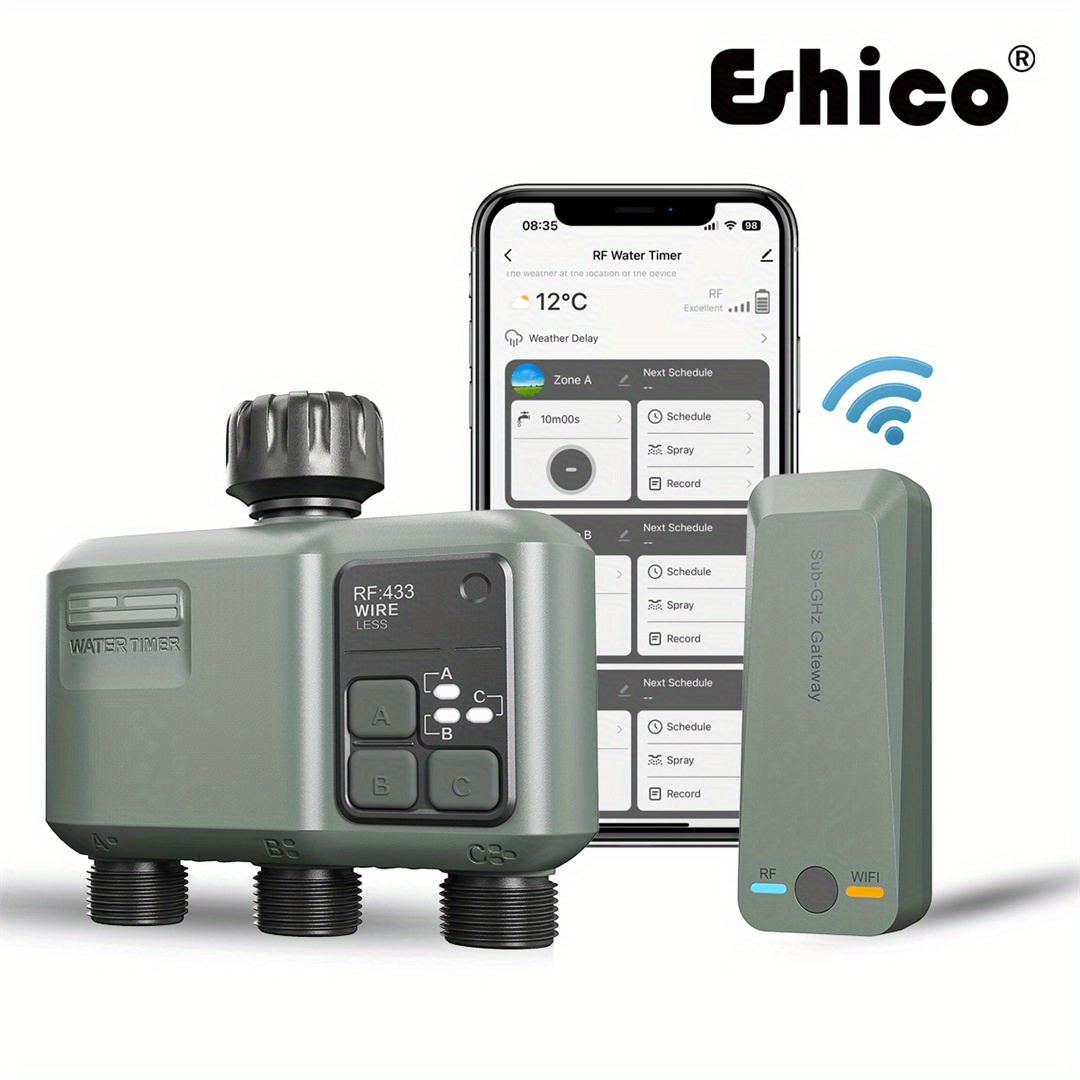 Eshico Smart Sprinkler Timer:  - Smart Garden Zone 评论和价格