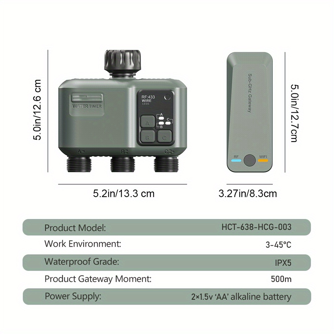 Eshico Smart Sprinkler Timer:  - Smart Garden Zone 评论和价格