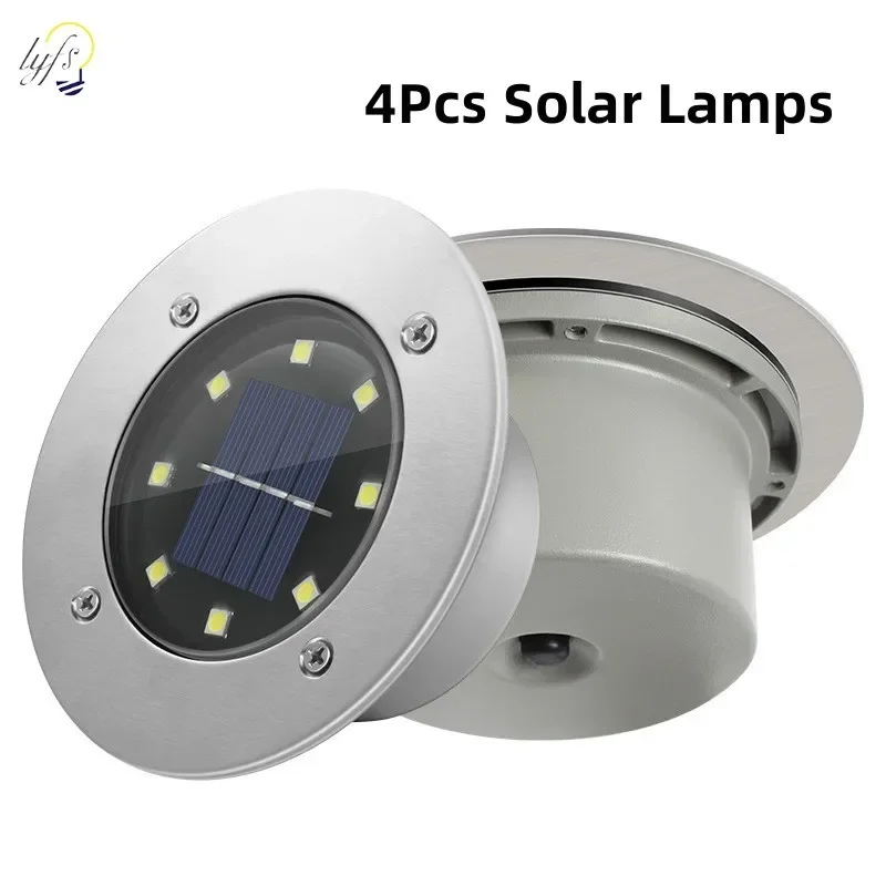 4Pcs LED Solar Garden Lights O - Smart Garden Solar Lights 评论和价格