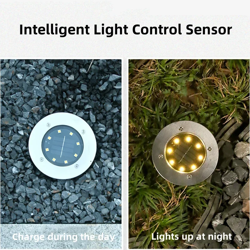 4Pcs LED Solar Garden Lights O - Smart Garden Solar Lights 评论和价格