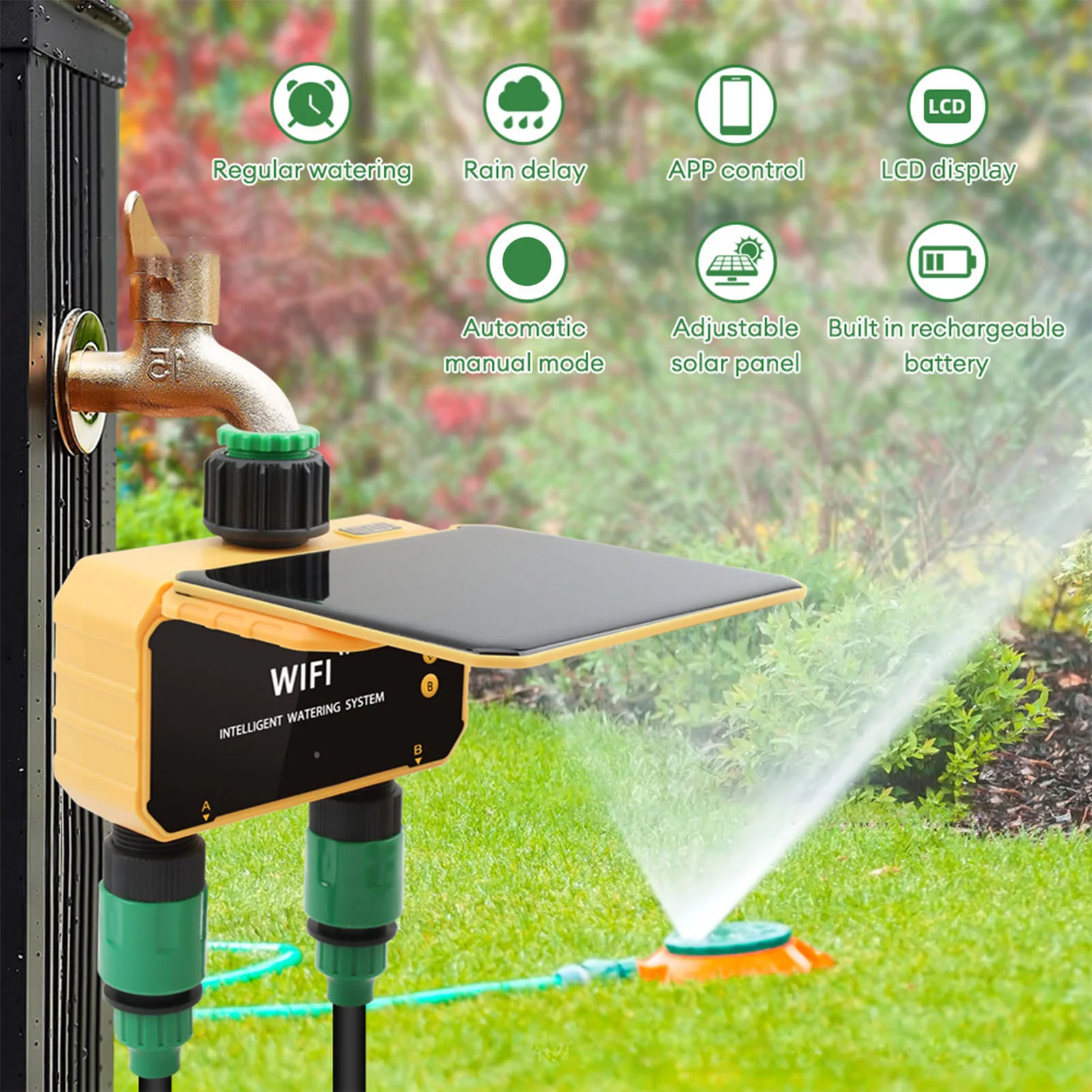 Solar WiFi Smart Irrigation Ti - Gardena Smart Irrigation Control 评论和价格