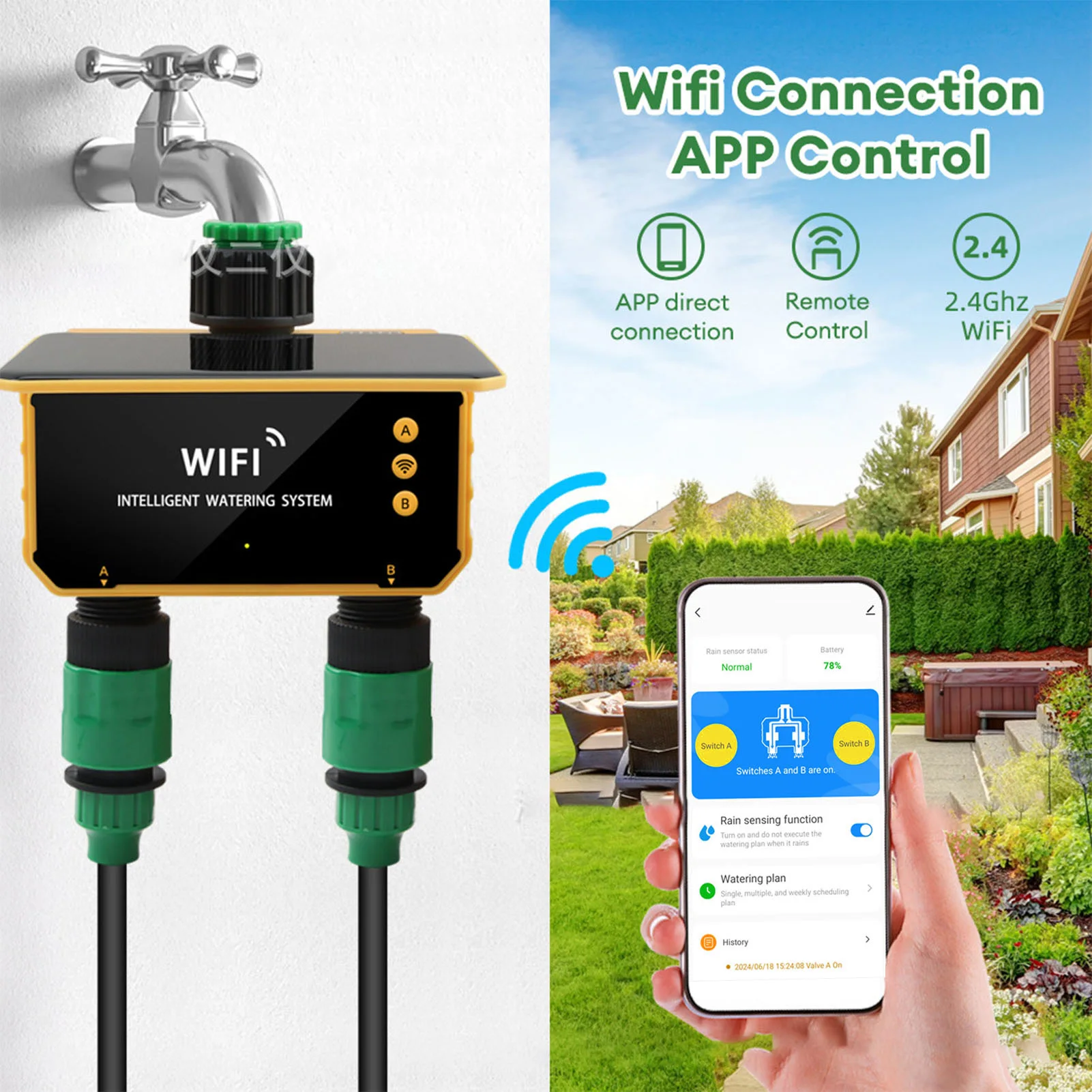 Solar WiFi Smart Irrigation Ti - Gardena Smart Irrigation Control 评论和价格