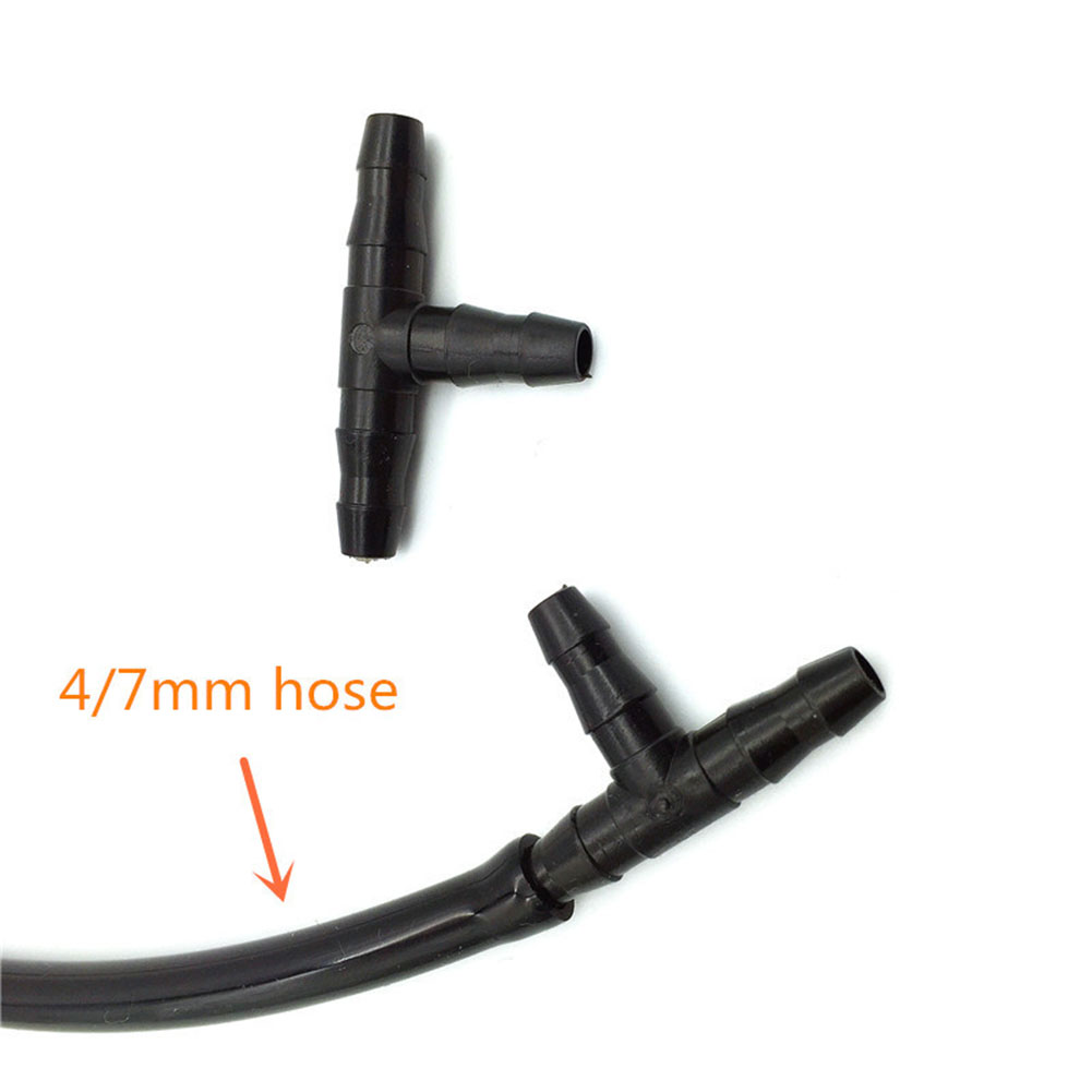 50 Pcs Black 1/4 Inch Barbed T - Smart Garden Sprinkler System 评论和价格
