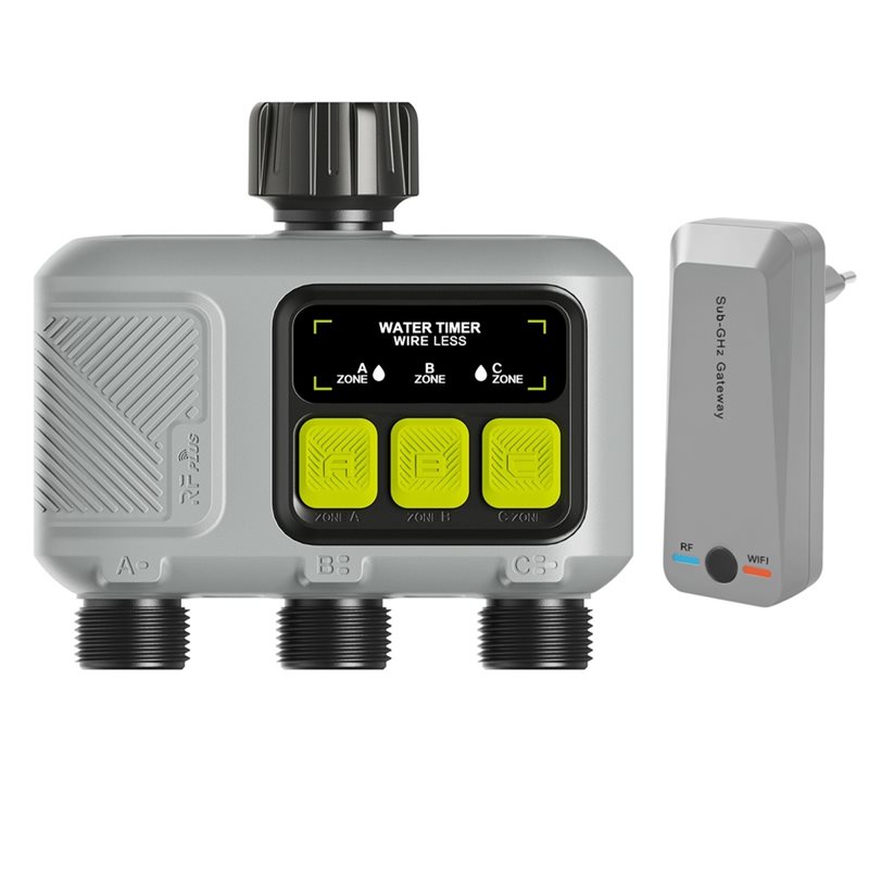 ABMH-Wifi Smart Water Timer 3- - Smart Garden Zone 评论和价格