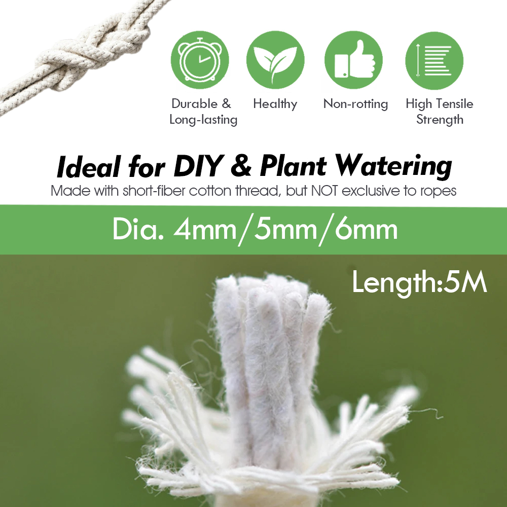 4/5/6mm Self Watering Cotton W - Smart Garden Sprinkler System 评论和价格